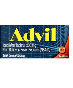مسکن ایبوپروفن ادویل 200 میلی گرم Advil Ibuprofen