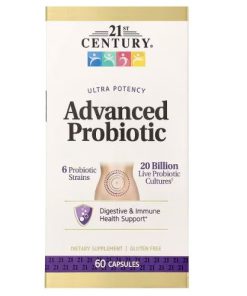 کپسول پروبیوتیک سنتری 21st Century Advanced Probiotic