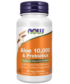 کپسول آلوئه ورا و پروبیوتیک ناو NOW Aloe & Probiotics