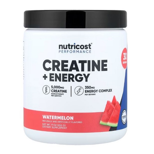 کراتین انرژی نوتری کاست Nutricost Creatine + Energy 1 کراتین انرژی نوتری کاست Nutricost Creatine + Energy