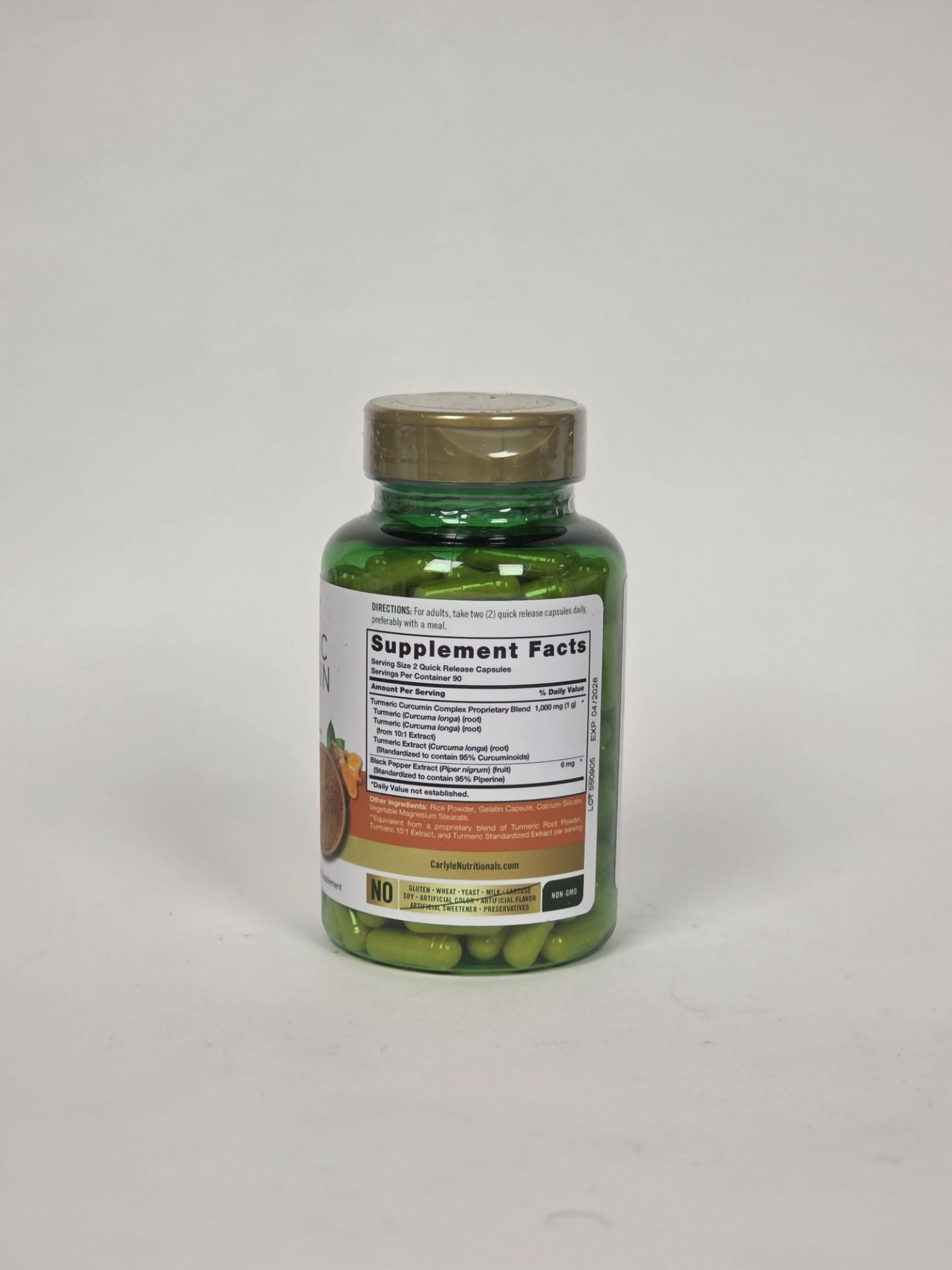 کورکومین زردچوبه کارلایل Carlyle Turmeric Curcumin 3 کورکومین زردچوبه کارلایل Carlyle Turmeric Curcumin