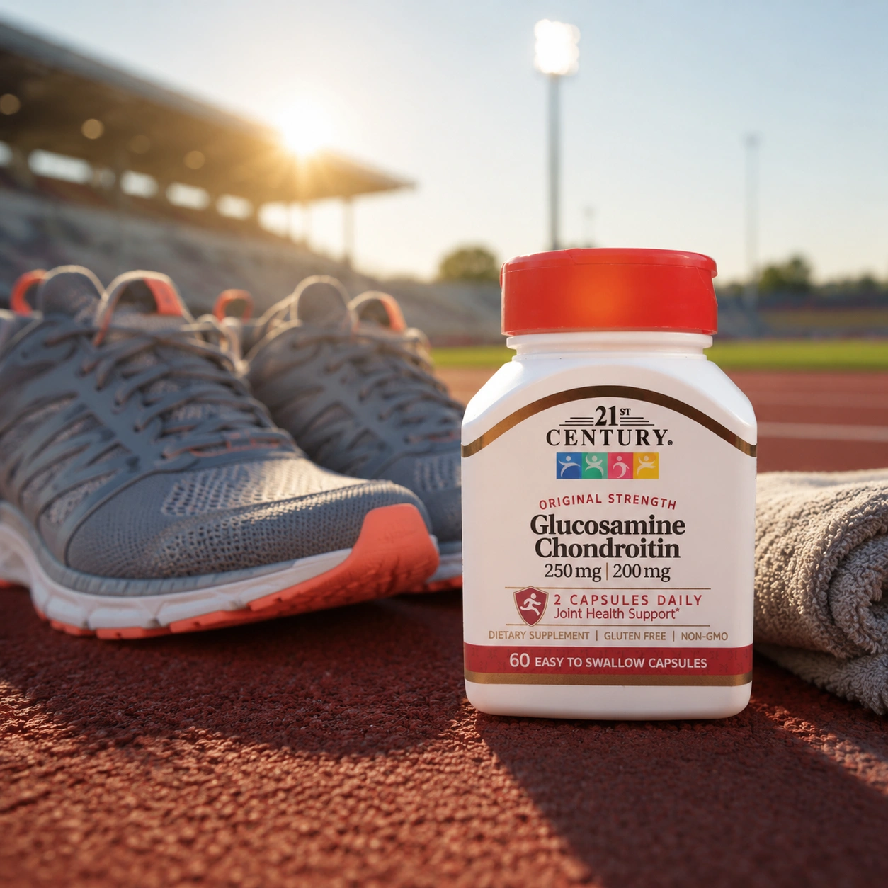 گلوکزامین کندرویتین سنتری 21st Century Glucosamine Chondroitin 8 گلوکزامین کندرویتین سنتری 21st Century Glucosamine Chondroitin