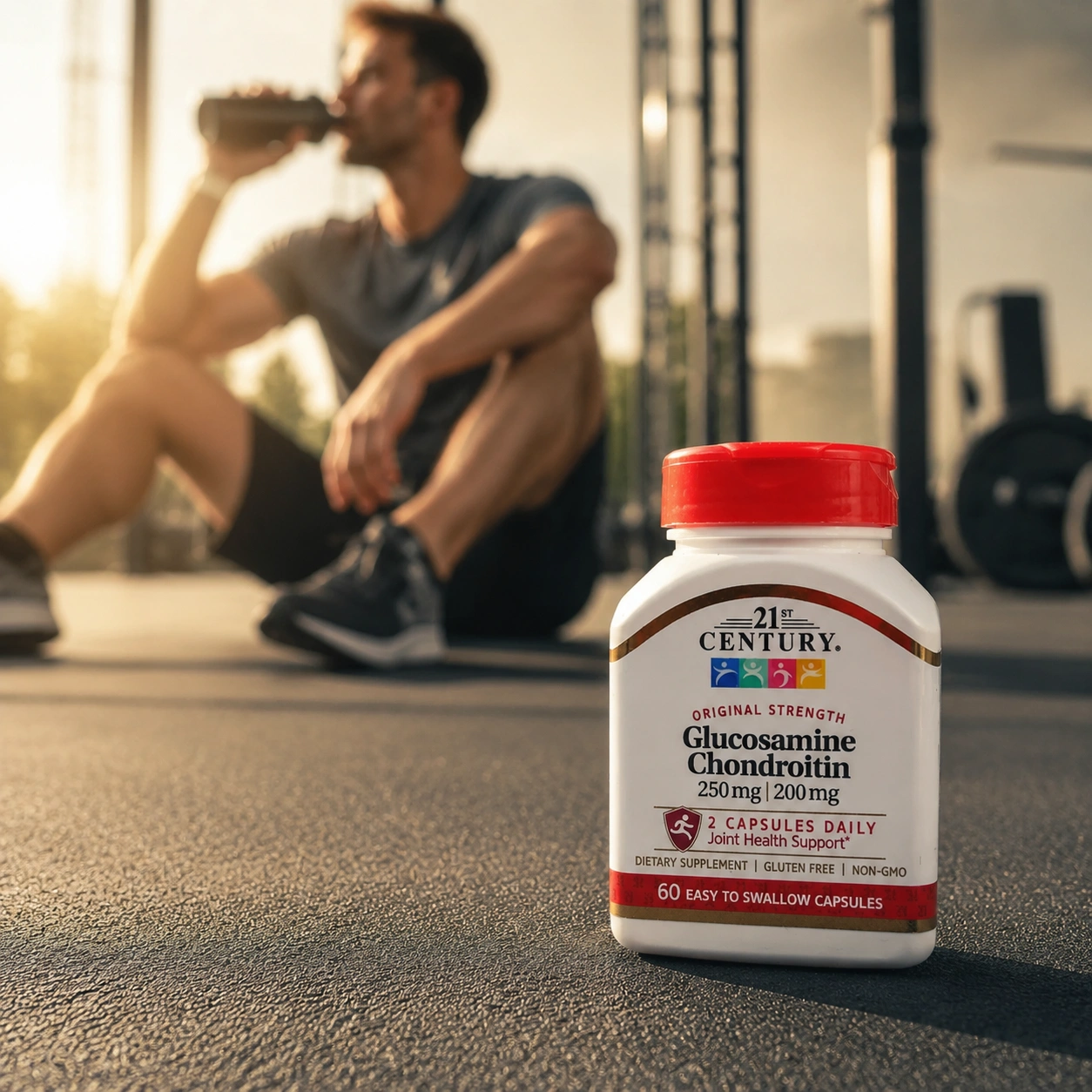 گلوکزامین کندرویتین سنتری 21st Century Glucosamine Chondroitin 9 گلوکزامین کندرویتین سنتری 21st Century Glucosamine Chondroitin