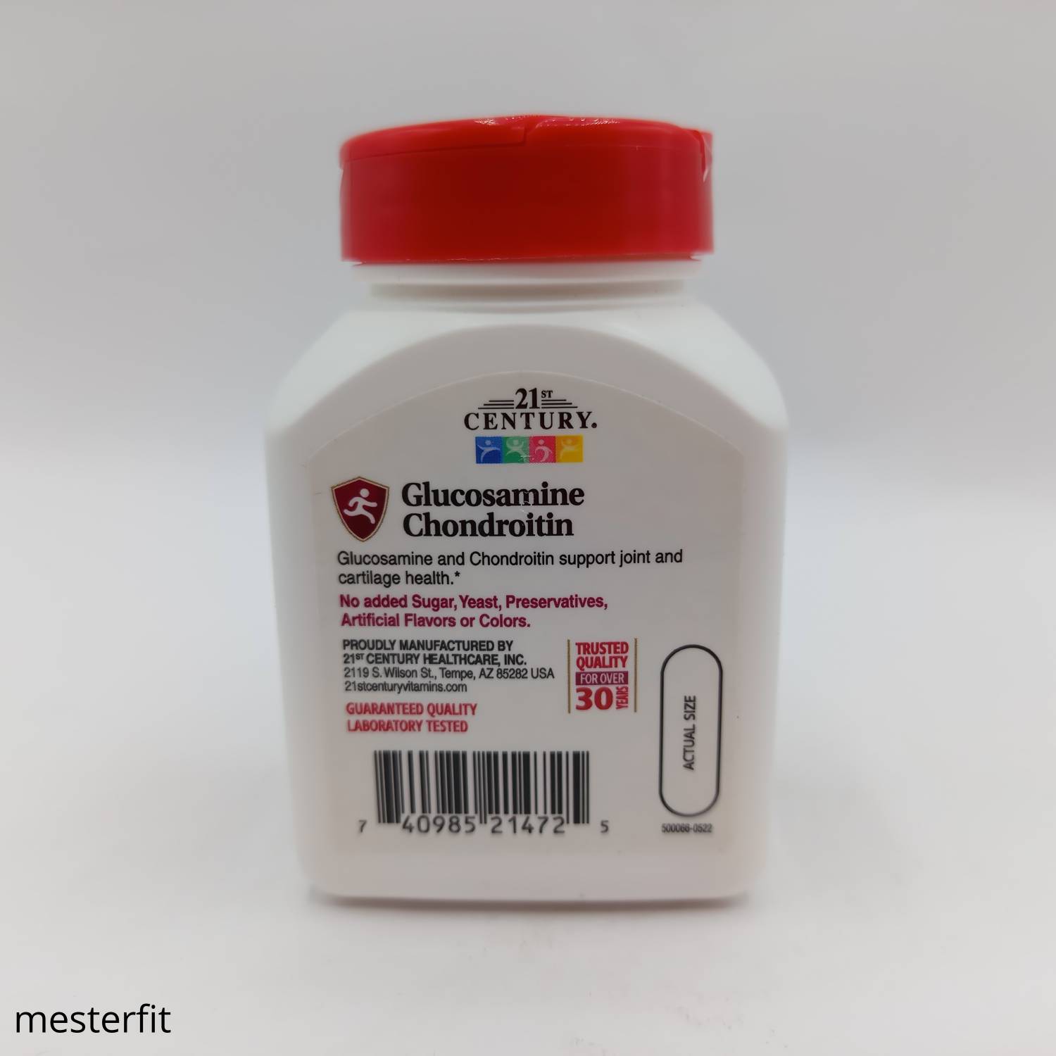 گلوکزامین کندرویتین سنتری 21st Century Glucosamine Chondroitin 4 گلوکزامین کندرویتین سنتری 21st Century Glucosamine Chondroitin