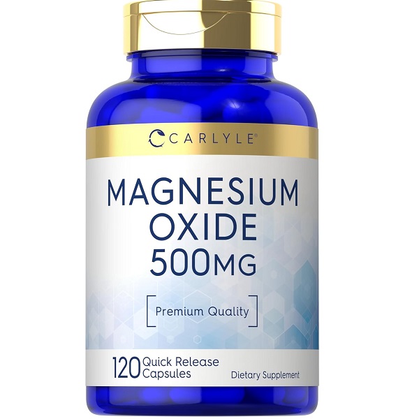 اکسید منیزیم کارلایل Carlyle Magnesium Oxide 500mg 1 اکسید منیزیم کارلایل Carlyle Magnesium Oxide 500mg