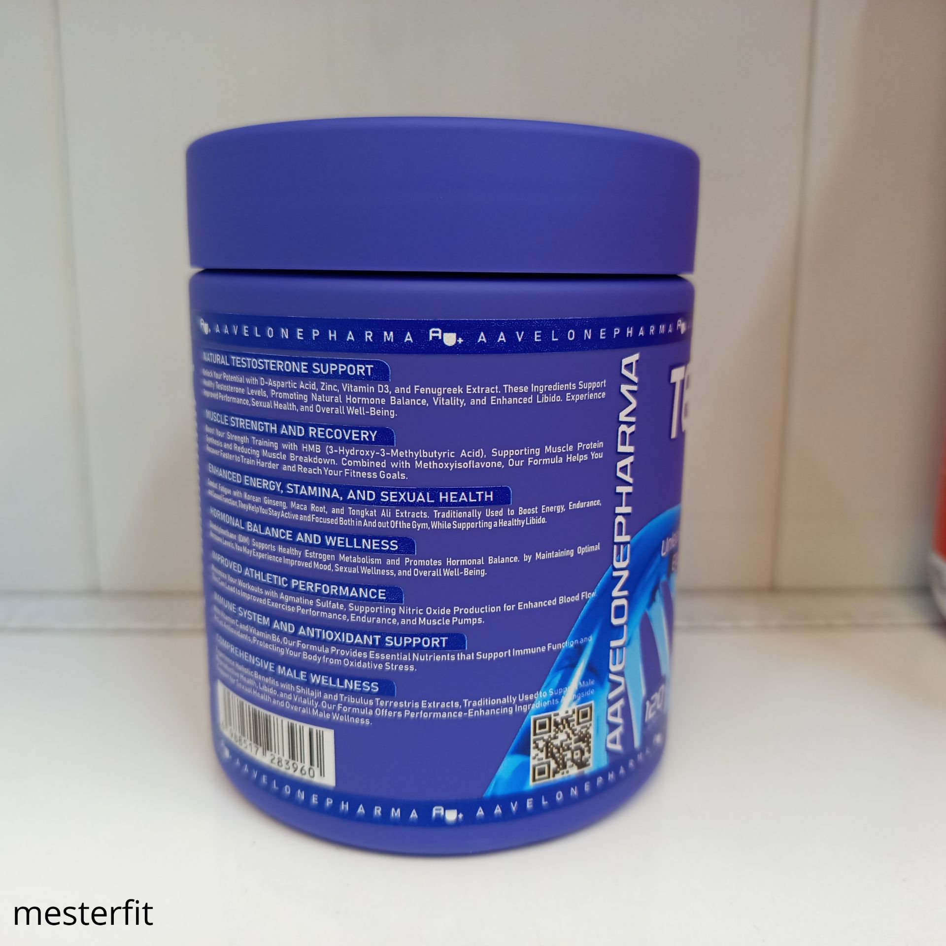 تست بوستر اولون فارما 120 کپسول Aavelone Phrma Test Booster 3 تست بوستر اولون فارما 120 کپسول Aavelone Phrma Test Booster