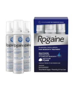 فوم ماینوکسیدیل روگین مردانه 5 درصد Rogaine Men Foam
