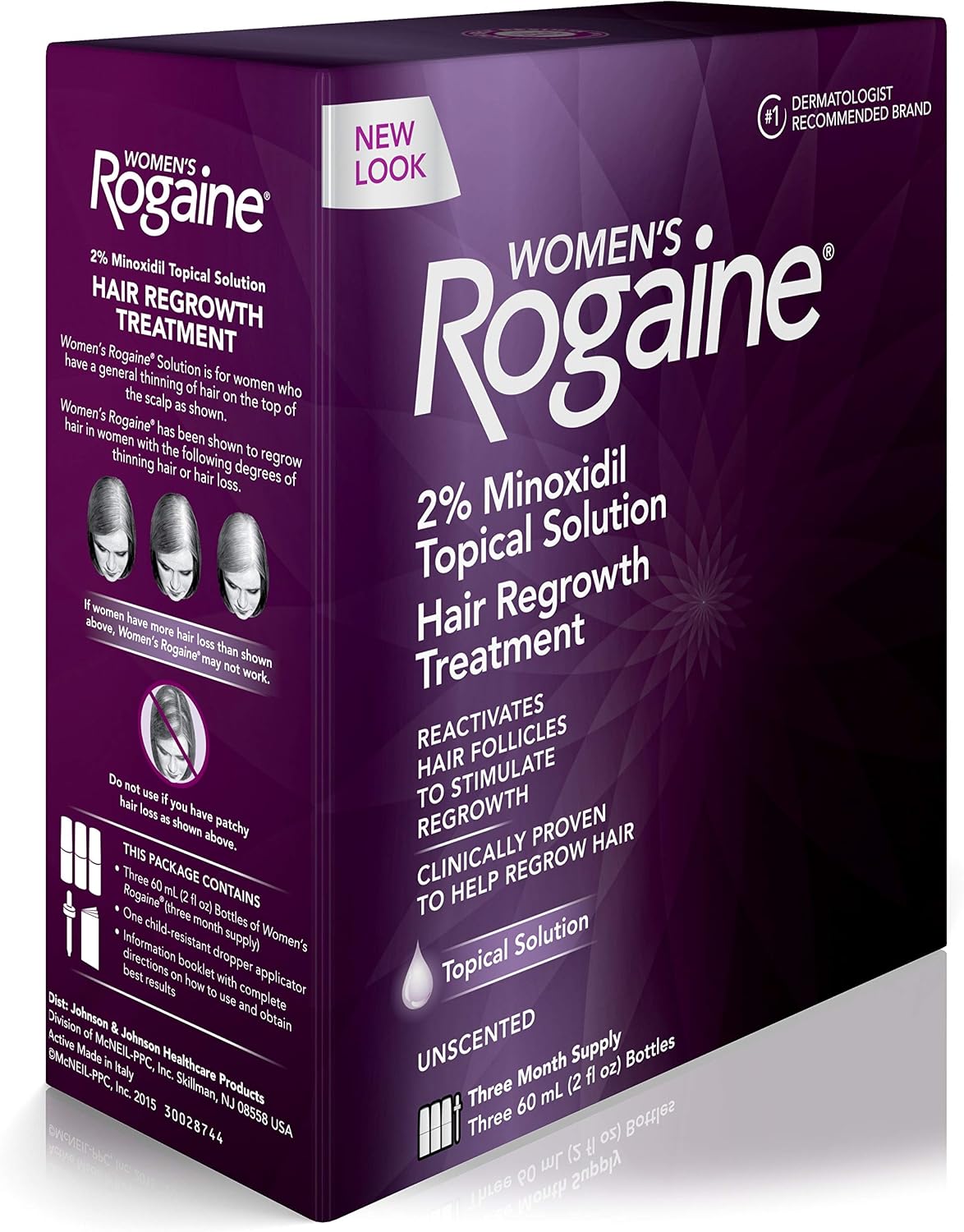 ماینوکسیدیل روگین زنانه 2 درصد آمریکایی Rogaine Women's 3 ماینوکسیدیل روگین زنانه 2 درصد آمریکایی Rogaine Women's