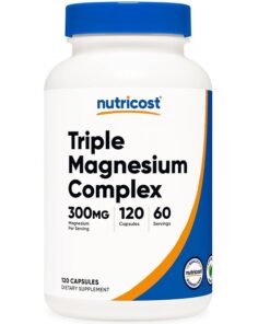 کمپلکس تریپل منیزیم نوتری کاست Nutricost Triple Magnesium Complex