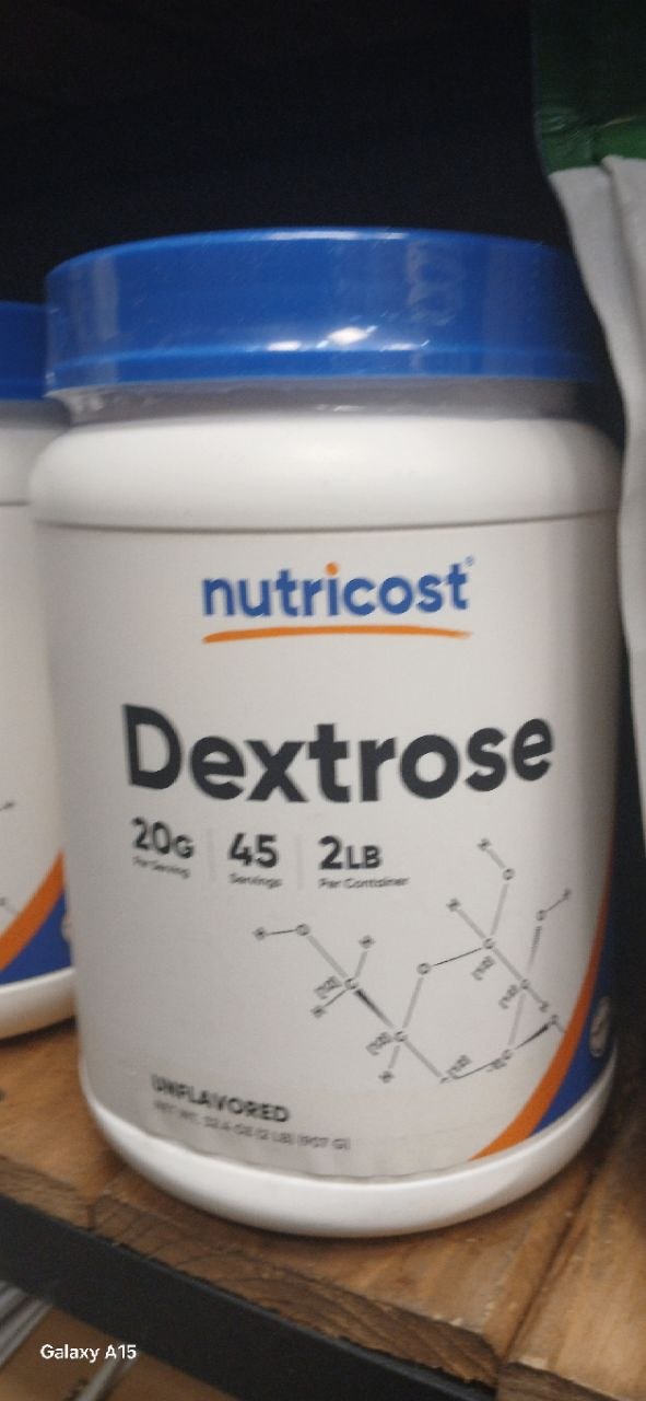 مکمل دکستروز نوتری کاست Nutricost Dextrose 2 مکمل دکستروز نوتری کاست Nutricost Dextrose