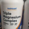 کمپلکس تریپل منیزیم نوتری کاست Nutricost Triple Magnesium Complex 7 کمپلکس تریپل منیزیم نوتری کاست Nutricost Triple Magnesium Complex