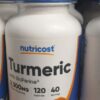 مکمل زردچوبه نوتری کاست Nutricost Turmeric Curcumin 5 مکمل زردچوبه نوتری کاست Nutricost Turmeric Curcumin