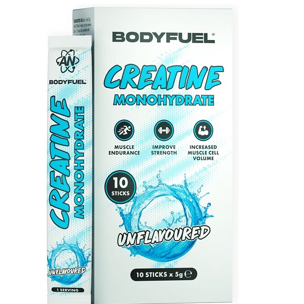 کراتین مونوهیدرات بادی فیول ساشه ای BodyFuel Creatine Monohydrate Stick Pack 1 استیک کراتین مونوهیدرات بادی فیول BodyFuel Creatine Monohydrate Stick Pack