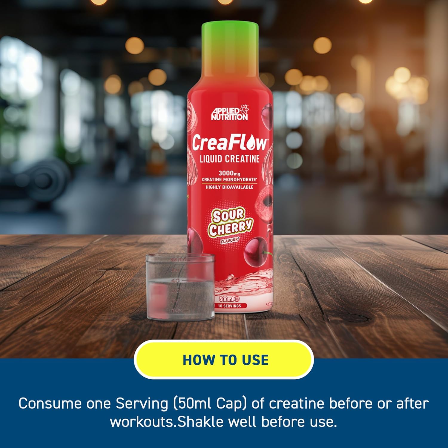کراتین مایع اپلاید Applied Nutrition CreaFlow Liquid 6 کراتین مایع اپلاید Applied Nutrition CreaFlow Liquid