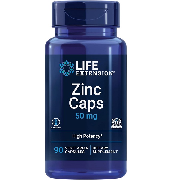 زینک لایف اکستنشن Life Extension Zinc Caps 1 زینک لایف اکستنشن Life Extension Zinc Caps