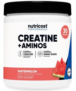 کراتین آمینو نوتری کاست Nutricost Creatine + Aminos