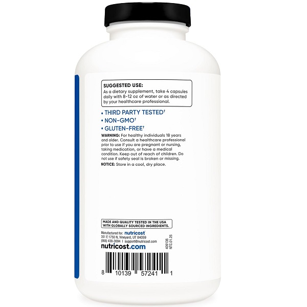 کراتین مونوهیدرات نوتری کاست Nutricost Creatine Monohydrate 2 کراتین مونوهیدرات نوتری کاست Nutricost Creatine Monohydrate