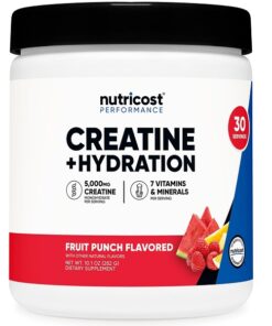 کراتین هیدریشن نوتری کاست Nutricost Creatine Monohydrate + Hydration