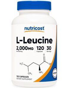 لوسین نوتری کاست 2000 میلی گرم Nutricost L-Leucine