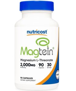 مگتین منیزیم ال-ترونات نوتری کاست Nutricost Magtein Magnesium L-Threonate