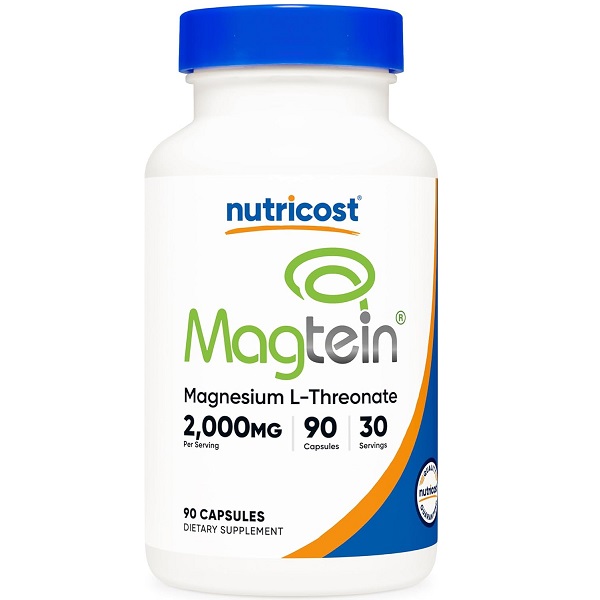 مگتین منیزیم ال-ترونات نوتری کاست Nutricost Magtein Magnesium L-Threonate 1 مگتین منیزیم ال-ترونات نوتری کاست Nutricost Magtein Magnesium L-Threonate