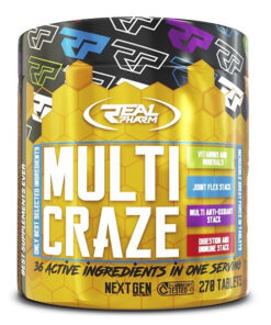 مولتی‌ویتامین و مینرال ریل فارم مولتی کریز Real Pharm Multi Craze