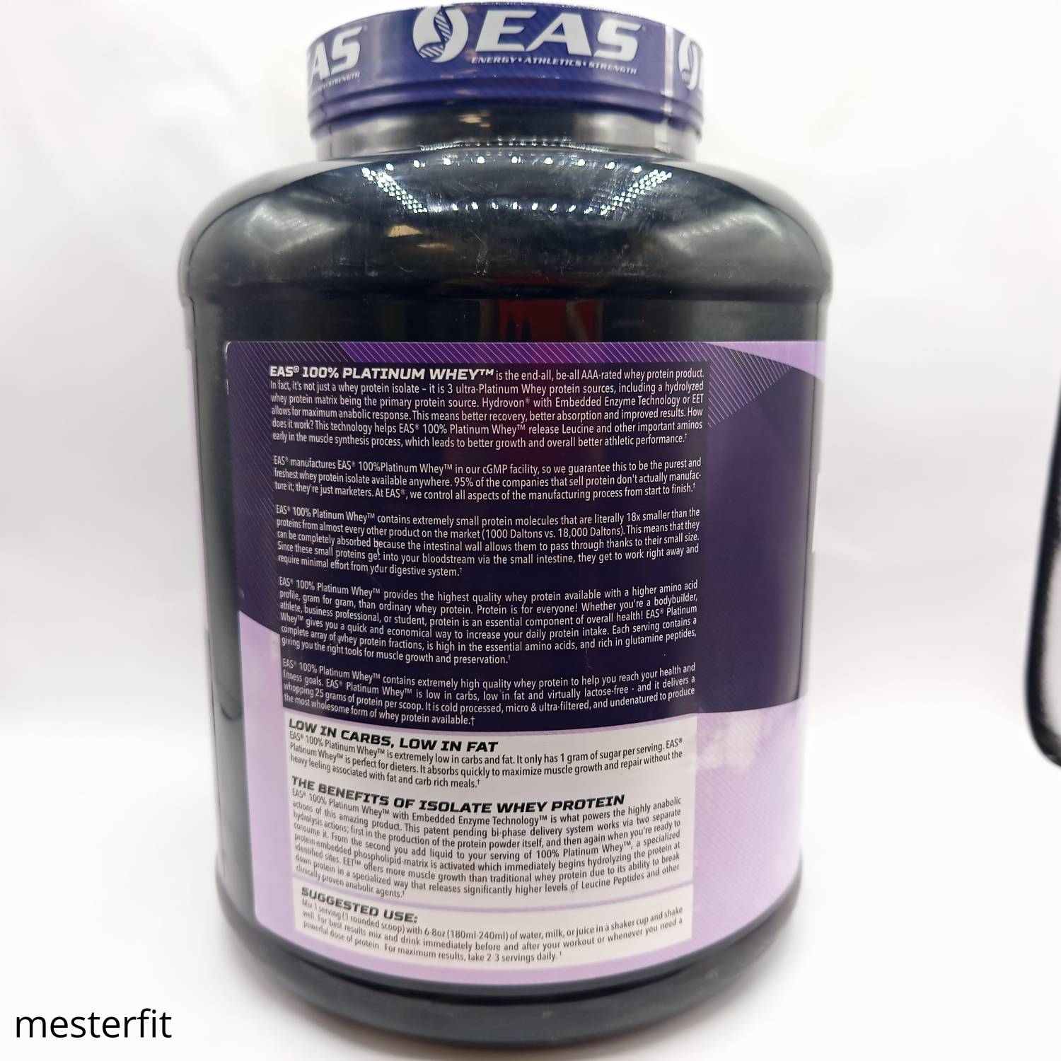 پلاتینیوم پروتئین وی ای آ اس EAS 100% Platinum Whey Proteins 4 پلاتینیوم پروتئین وی ای آ اس EAS 100% Platinum Whey Proteins