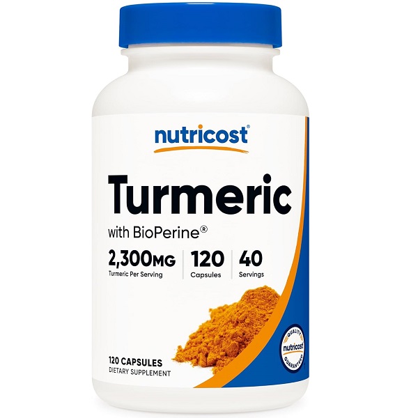 مکمل زردچوبه نوتری کاست Nutricost Turmeric Curcumin 1 مکمل زردچوبه نوتری کاست Nutricost Turmeric Curcumin