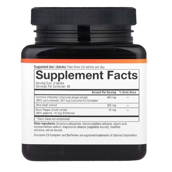 قرص زردچوبه یوتئوری 120 عددی Youtheory Turmeric 2 قرص زردچوبه یوتئوری 120 عددی Youtheory Turmeric