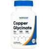 مس گلیسینات نوتری کاست Nutricost Copper Glycinate 3MG