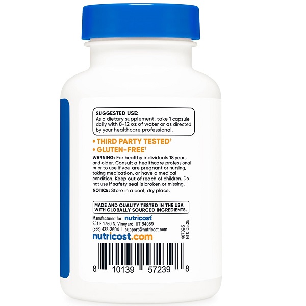 مس گلیسینات نوتری کاست Nutricost Copper Glycinate 3MG 4 مس گلیسینات نوتری کاست Nutricost Copper Glycinate 3MG