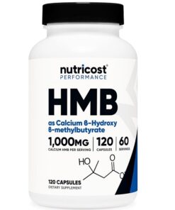 مکمل اچ ام بی نوتری کاست 1000 میلی گرم Nutricost HMB