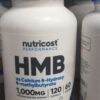 مکمل اچ ام بی نوتری کاست 1000 میلی گرم Nutricost HMB 5 مکمل اچ ام بی نوتری کاست 1000 میلی گرم Nutricost HMB