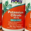 پتاسیم سیترات ناو 99 میلی گرم NOW Potassium Citrate